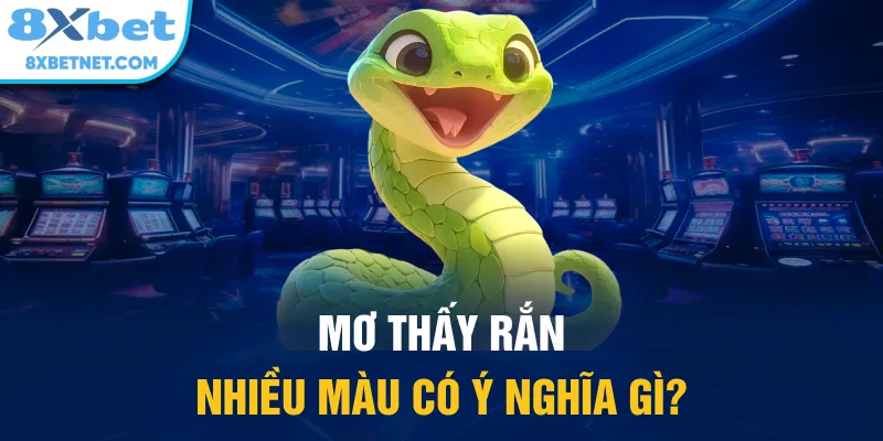 Mơ thấy rắn nhiều màu có ý nghĩa gì?