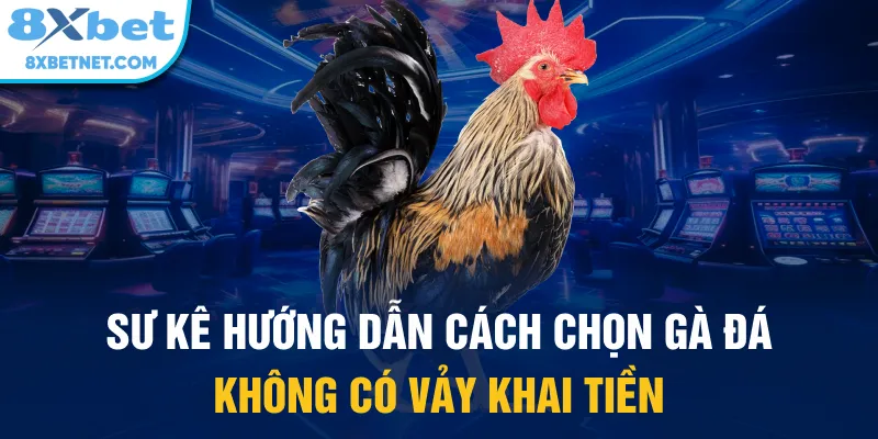 Sư kê hướng dẫn cách chọn gà đá không có vảy khai tiền