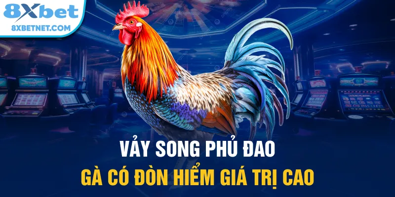 Vảy song phủ đao gà có đòn hiểm giá trị cao